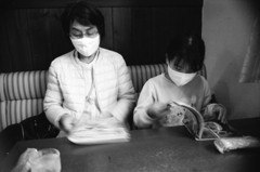 孫と家内の私の好きな写真　～2023年3月撮影