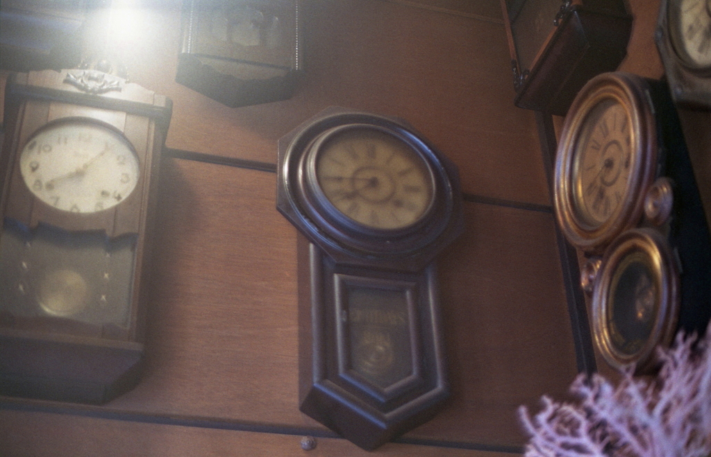 時計の館の喫茶店