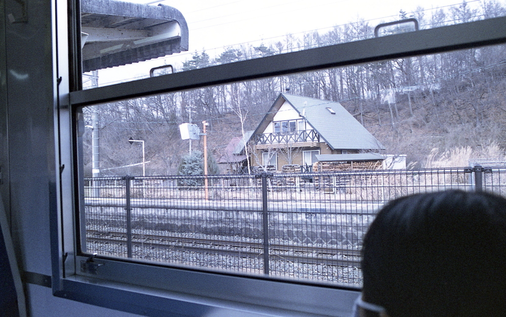 しなの鉄道車窓から