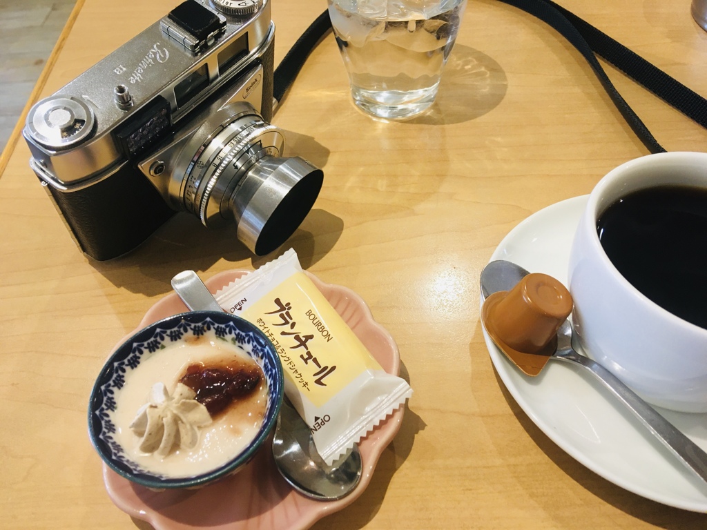 今日は…レチナをもって。