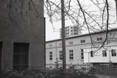 松重閘門の管理棟