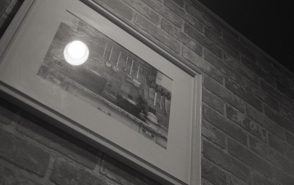 ズーム撮影で壁の絵画　～MINOLTA APEX 105試写