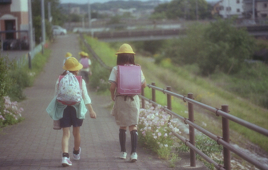 おかえり～！明日も元気でね。