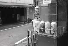 露店といえば綿菓子でしょ。（笑