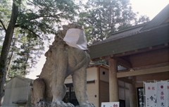 コロナ呪縛 ~松阪神社にて。 コロナ呪縛 ~松阪神社にて。