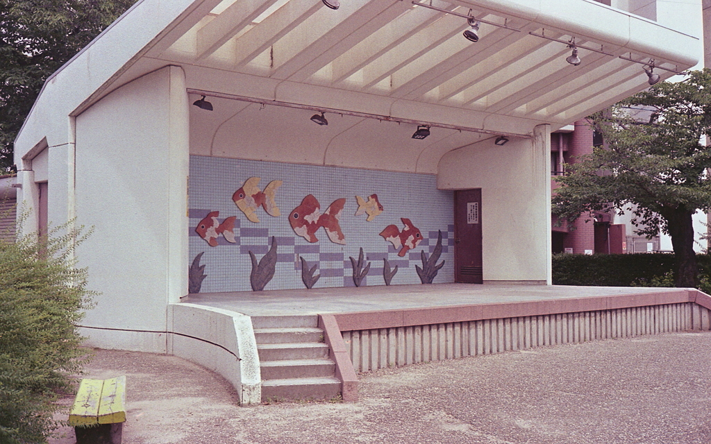 金魚のステージ