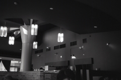 ホールでモーニング