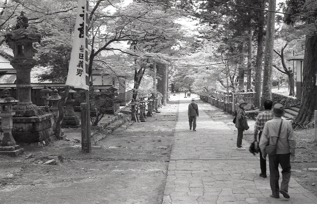 谷汲山華厳寺参道を撮り歩く