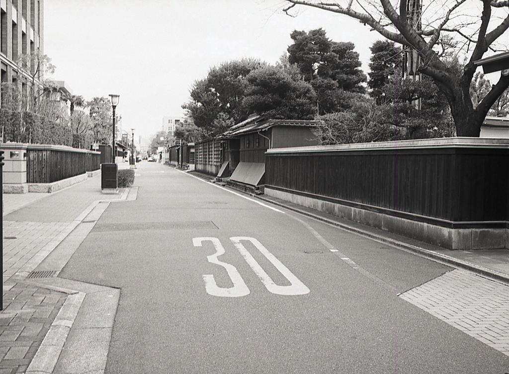 しらかべぇ～！という感じの通りです。（笑