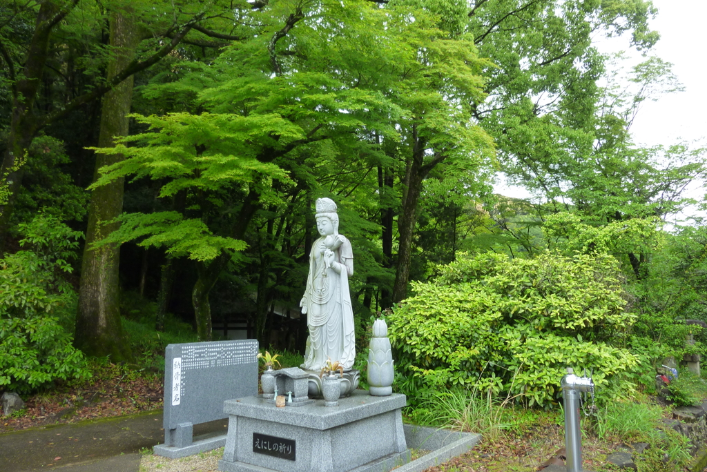 墓碑におふくろの戒名が刻まれた。
