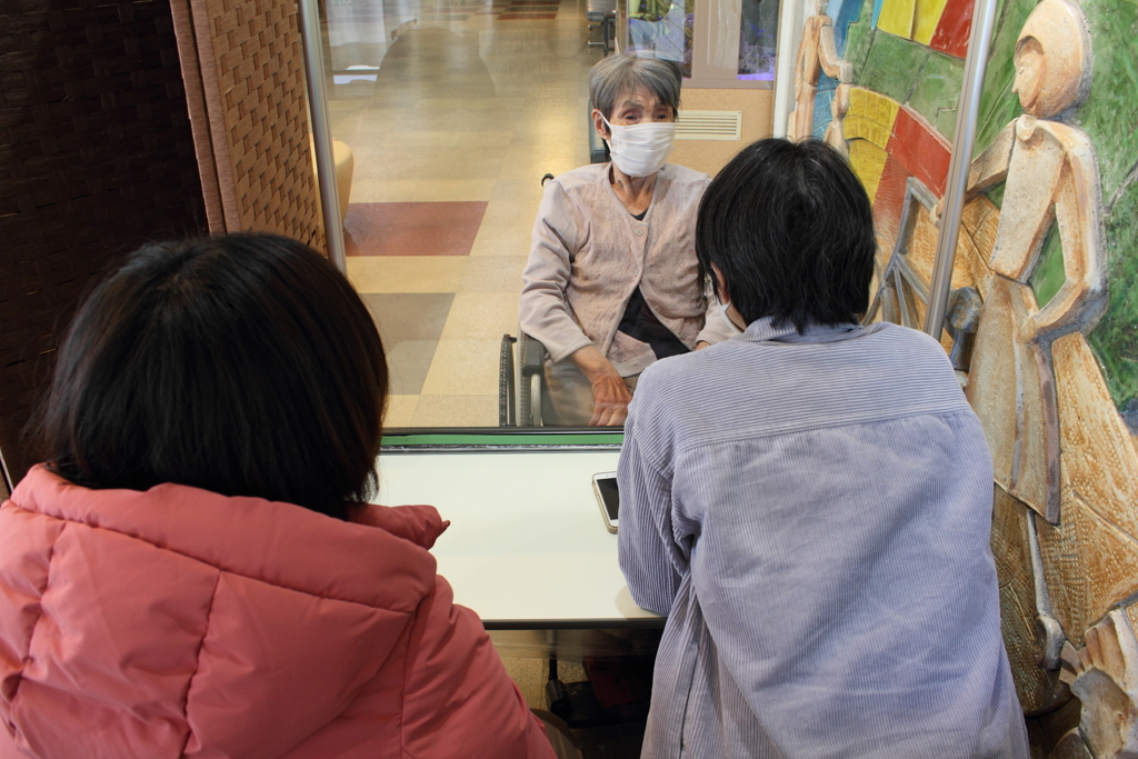 次女と家内と義母
