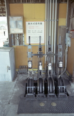 腕木式信号機