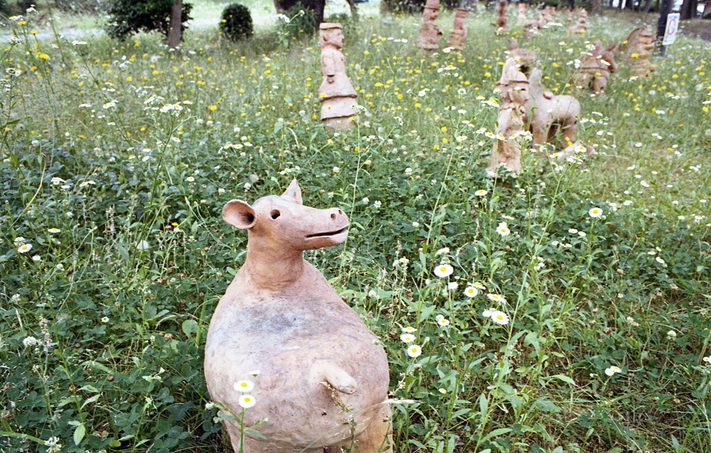 馬を模ったのか？それとも想像上の生き物なのか