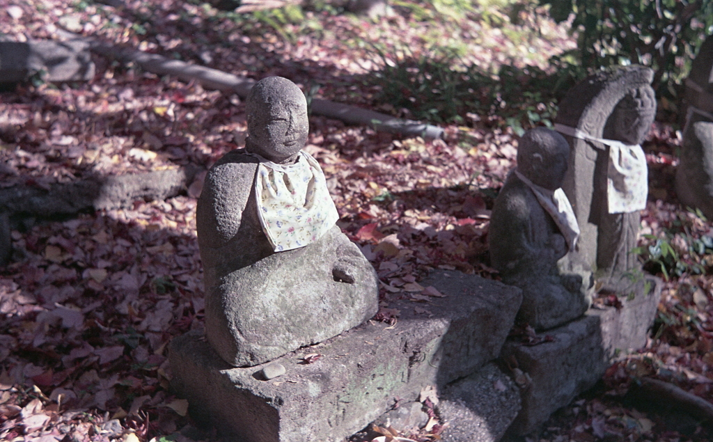 定光寺の最後はやはりお地蔵様です。