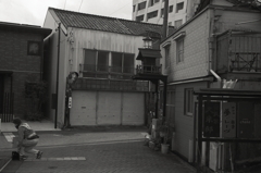 銀座通りの神棚