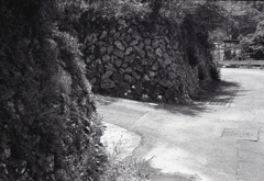 石垣の路