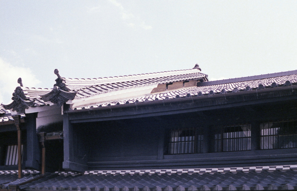 うだつの屋根瓦