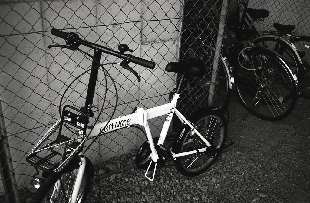 駐輪場のLeft alone