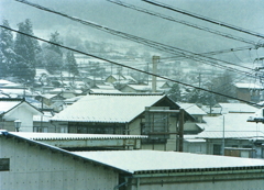 雪の和田宿風景Ⅱ