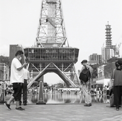 平日の名古屋栄セントラルパーク