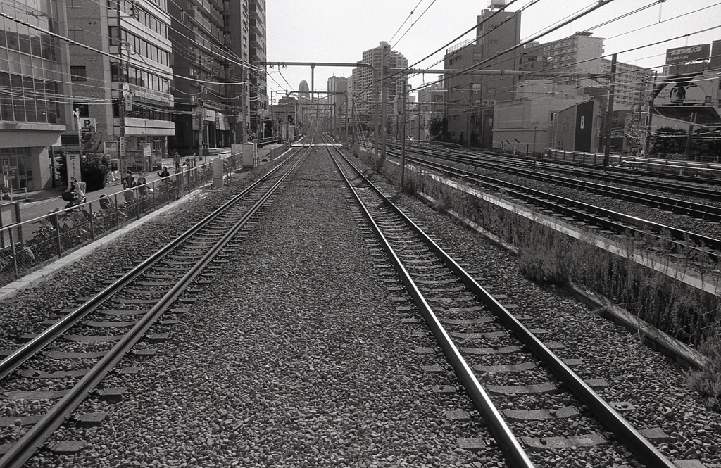 線路がいっぱいある駅