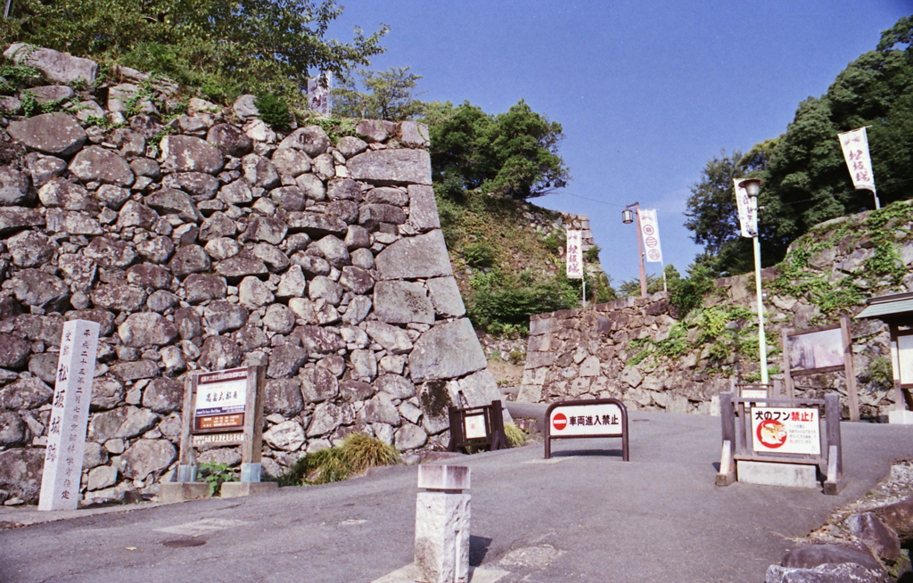 松阪城跡の石垣