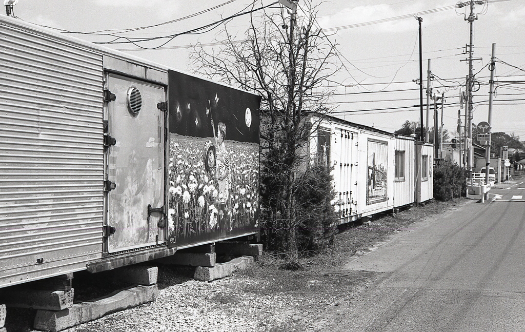 安八町にバンクシーを見た。（笑