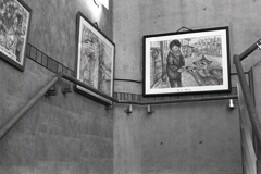 階段の絵画 階段の絵画