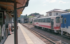 明智鉄道明智駅　～鉄道のある風景
