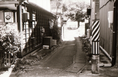 太田宿旧街道の路地