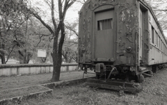 孤独な旧車を撮る