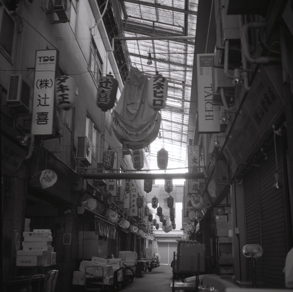 柳橋中央市場の午後
