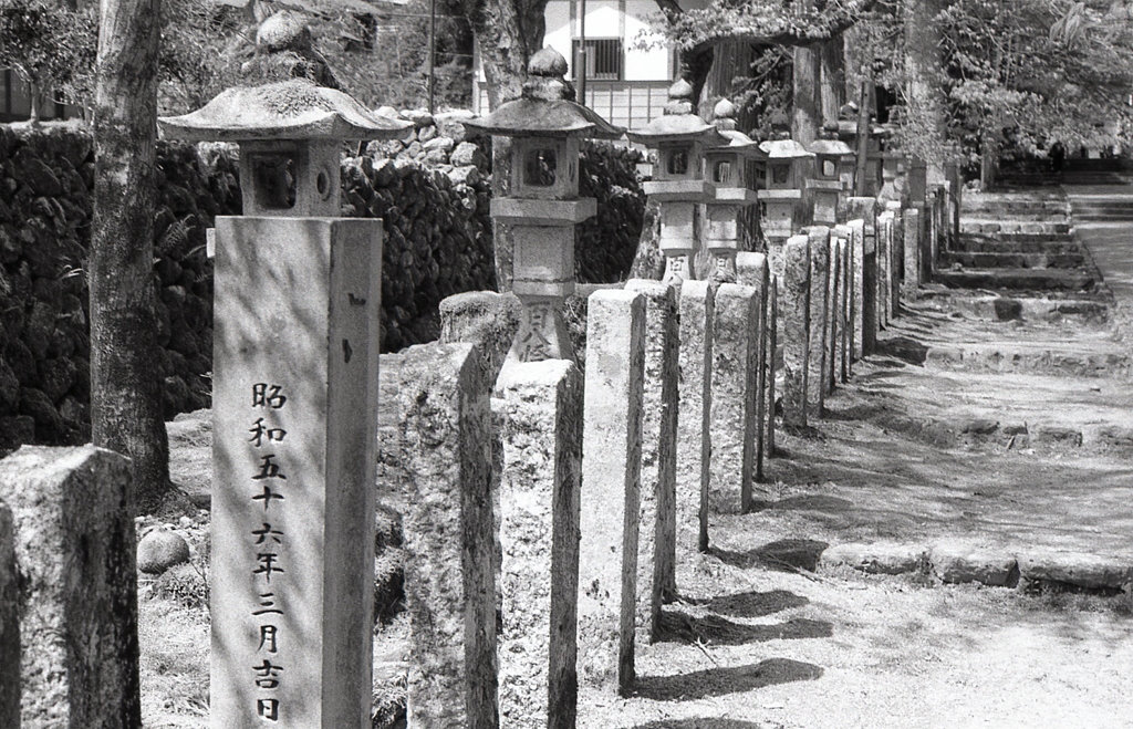 谷汲山華厳寺参道を撮り歩く