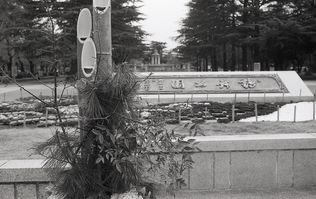鶴舞公園の門松