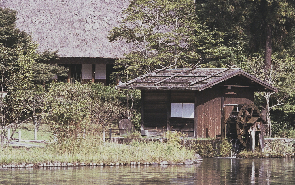 水辺の水車小屋Ⅱ