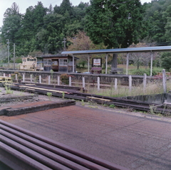 田舎の駅という感じですね。