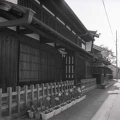 副本陣の商家の屋敷