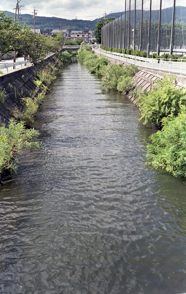 諏訪湖にそそぐ岡谷の河川