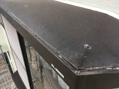 ２Fの出窓でも…（汗