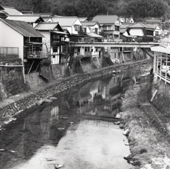 はじまりはここから…足助川風景