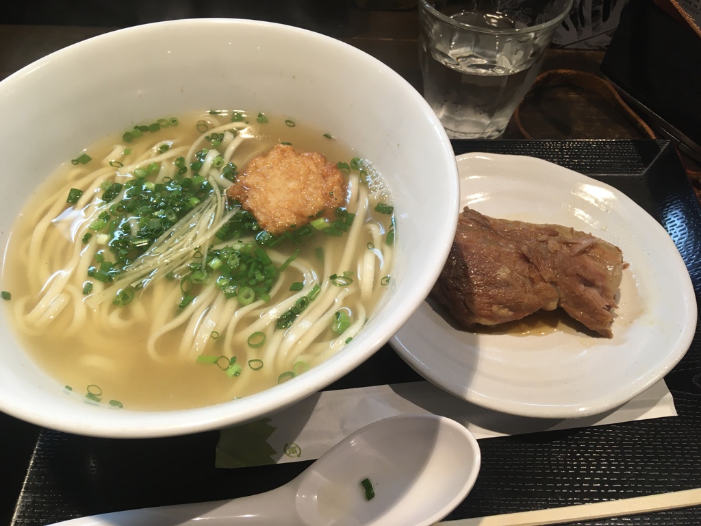 ソーキそば美味し！