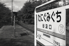樽見鉄道「たにぐみぐち」駅　～macmosさんありがとう！