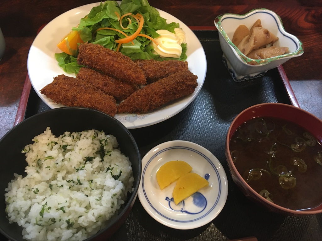 魚フライランチ￥680円也！