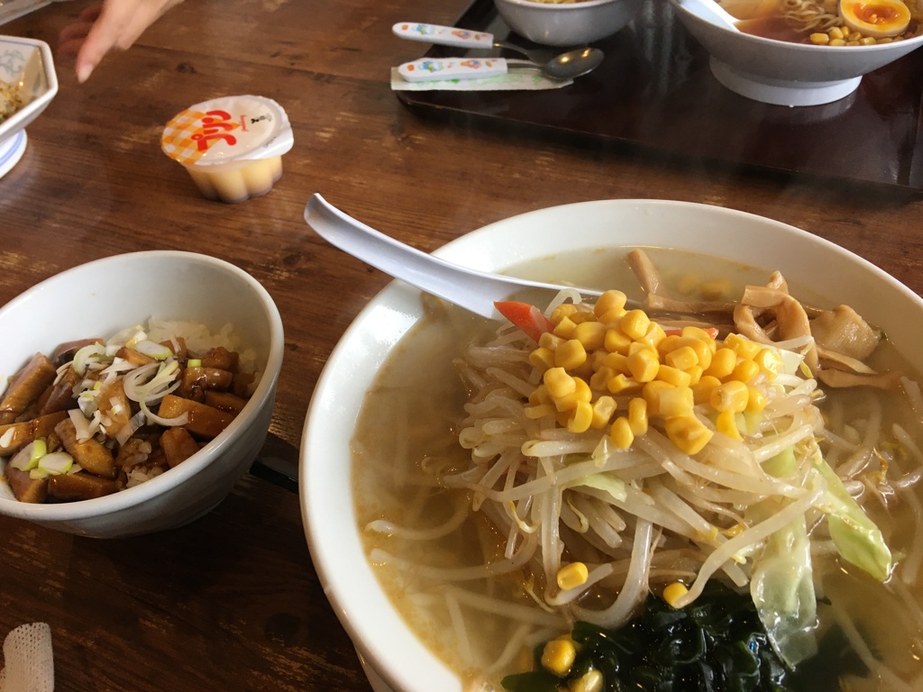御代田で塩ラーメン
