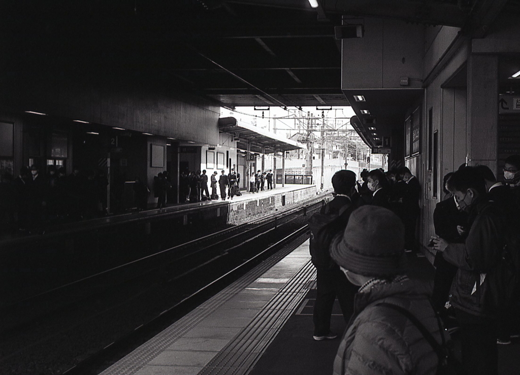 生学で賑わう有松駅