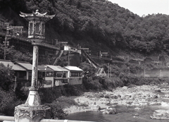 城嶺橋の常夜灯
