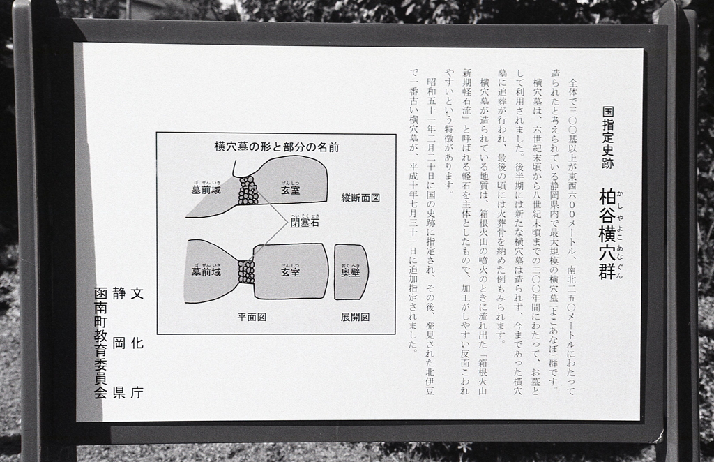 国指定柏谷横穴群