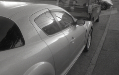RX-8のボディライン