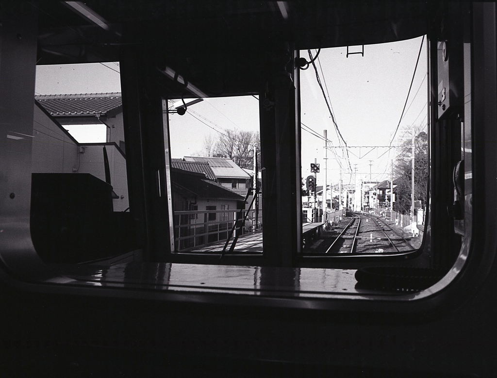 どんこう電車の車窓