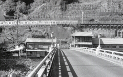 城嶺橋と電車の風景Ⅱ